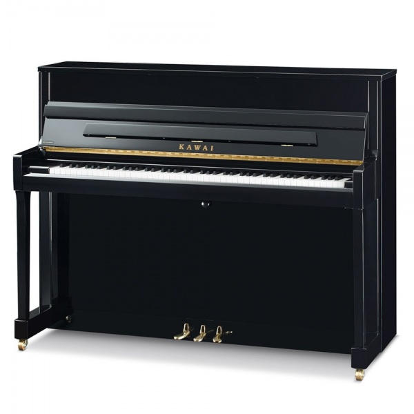 Kawai K-200 Upright Piano (Ebony Polish/Satin)