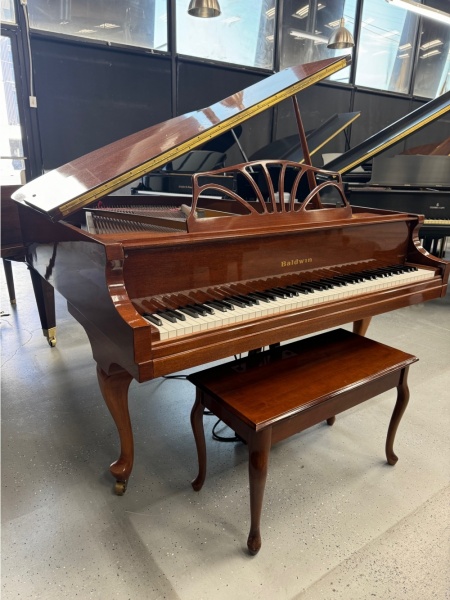 Baldwin Grand Piano with Pianodisc Prodigy2 Player System Polished Mahogany