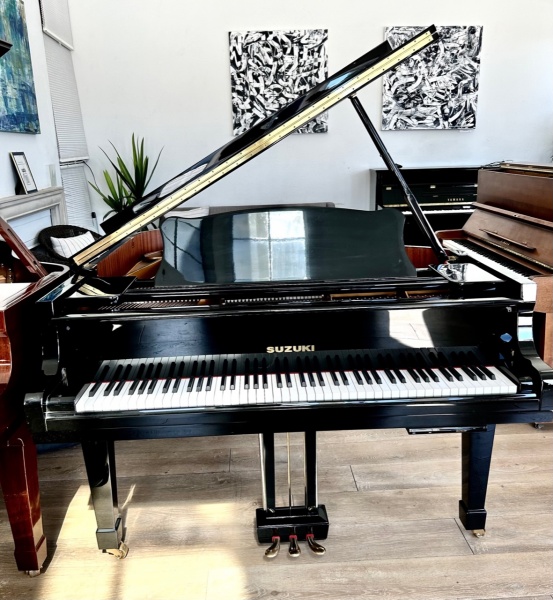 Suzuki F-58 Grand Piano w/Player System 5'8